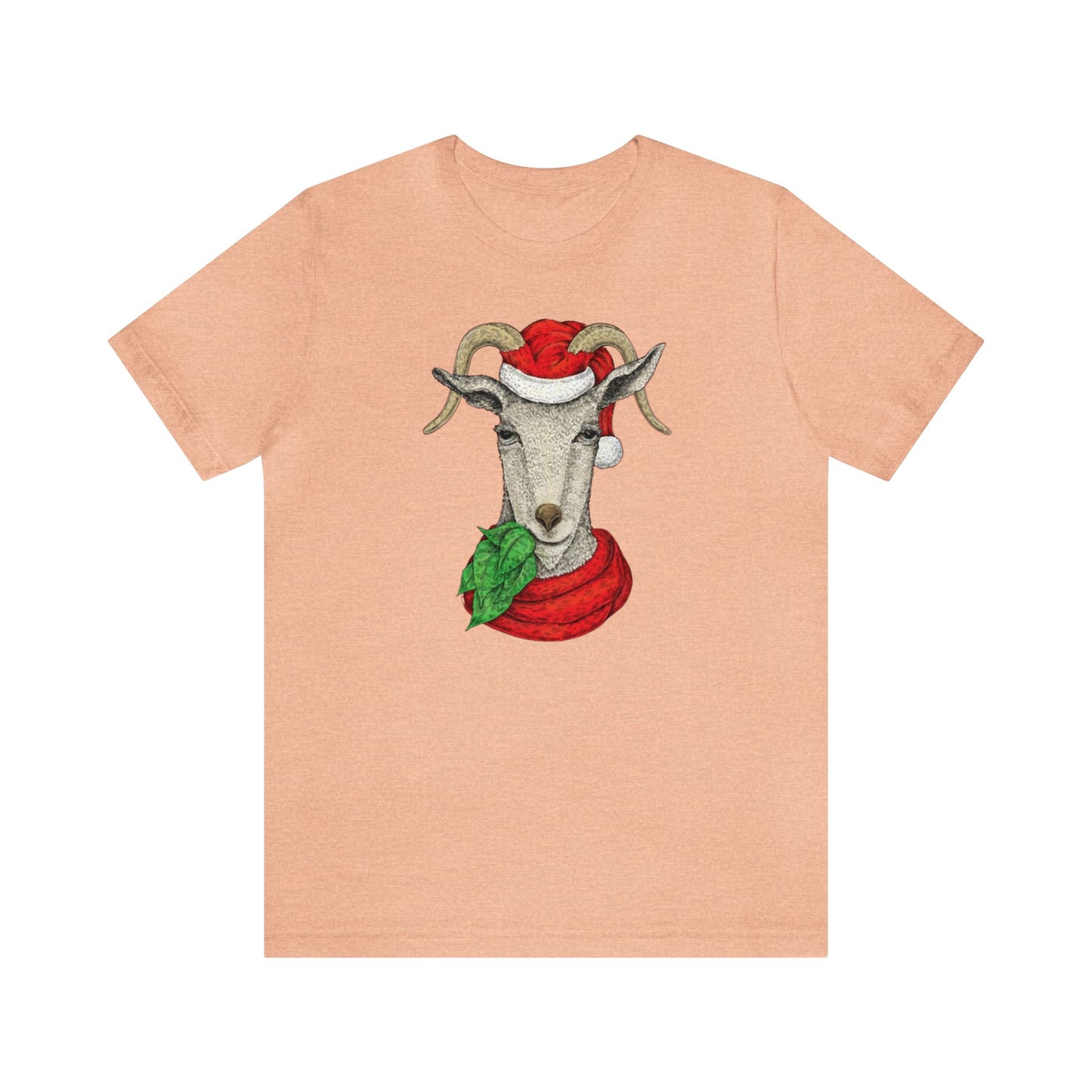 Goat Santa Shirt, Santa Claus Shirt, Christmas Shirt, Xmas Shirt, Holiday Shirt, Merry Shirt, Festive Shirt, Merry Christmas Tee, Goat Lover