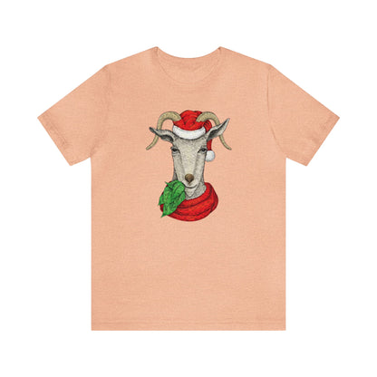 Goat Santa Shirt, Santa Claus Shirt, Christmas Shirt, Xmas Shirt, Holiday Shirt, Merry Shirt, Festive Shirt, Merry Christmas Tee, Goat Lover