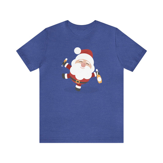 Drunk Santa Shirt, Drinking Santa, Santa Claus Shirt, Christmas Shirt, Xmas Shirt, Holiday Shirt, Merry Shirt, Merry Christmas Tee, Booze