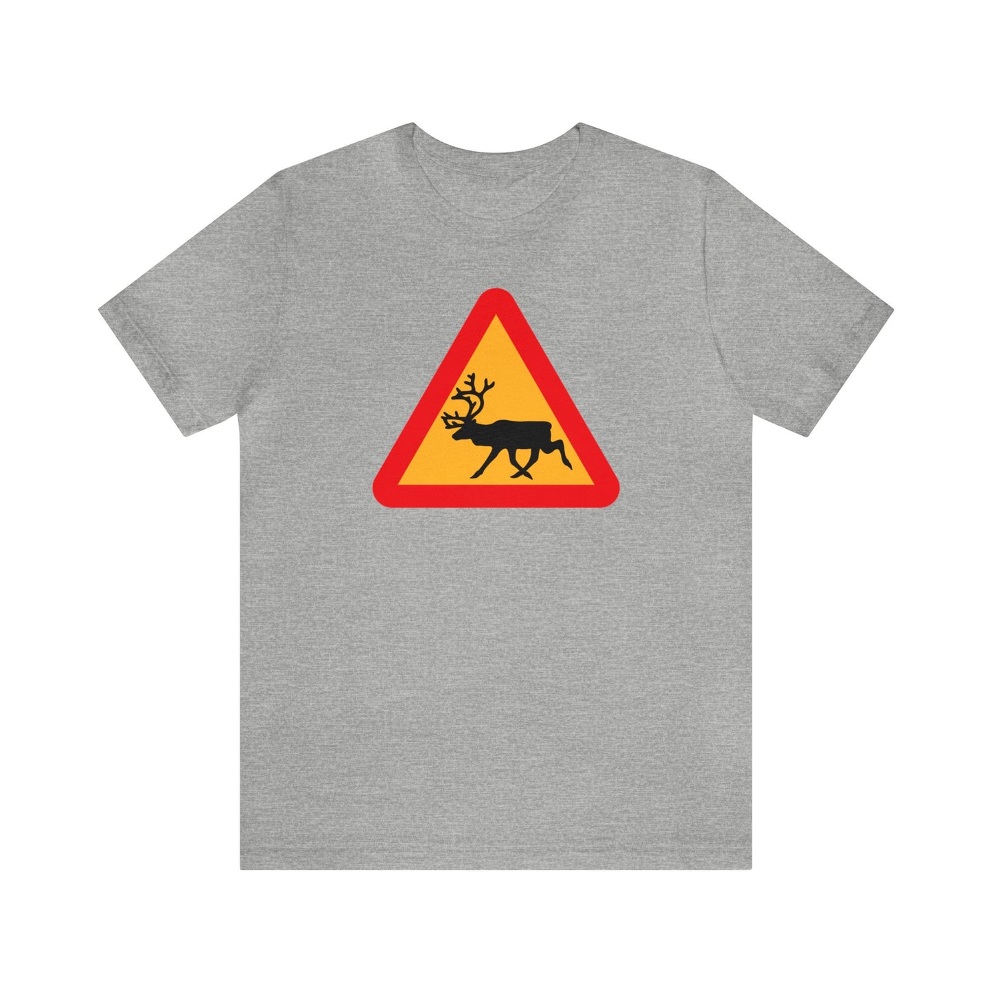 Caution Deer Shirt, Christmas Shirt, Xmas Shirt, Holiday Shirt, Merry Shirt, Festive Shirt, Merry Christmas Tee, Christmas Gift, Deer Sign