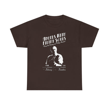 Angels With Filthy Souls Vintage Movie Tee — 'Keep on Clappin' Johnny' Graphic Shirt