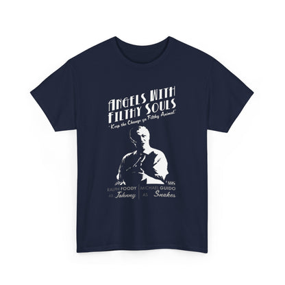 Angels With Filthy Souls Vintage Movie Tee — 'Keep on Clappin' Johnny' Graphic Shirt