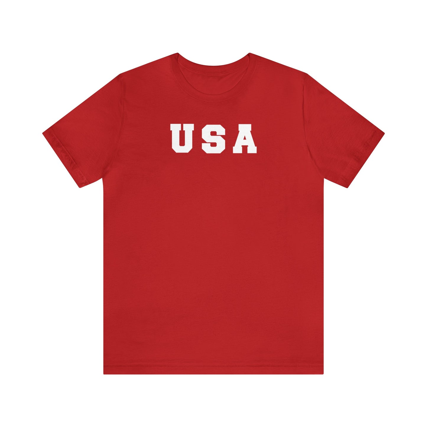 USA Shirt, 4th of July Shirt, Patriotic Shirt, Freedom Shirt, United States Shirt, American Flag Shirt, White Letter USA, America Shirt