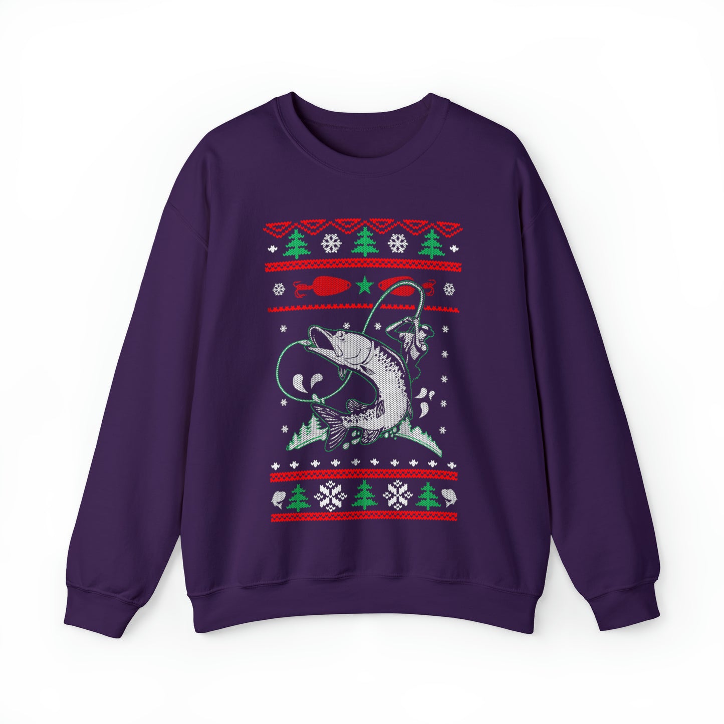 Fishing Ugly Christmas Sweater