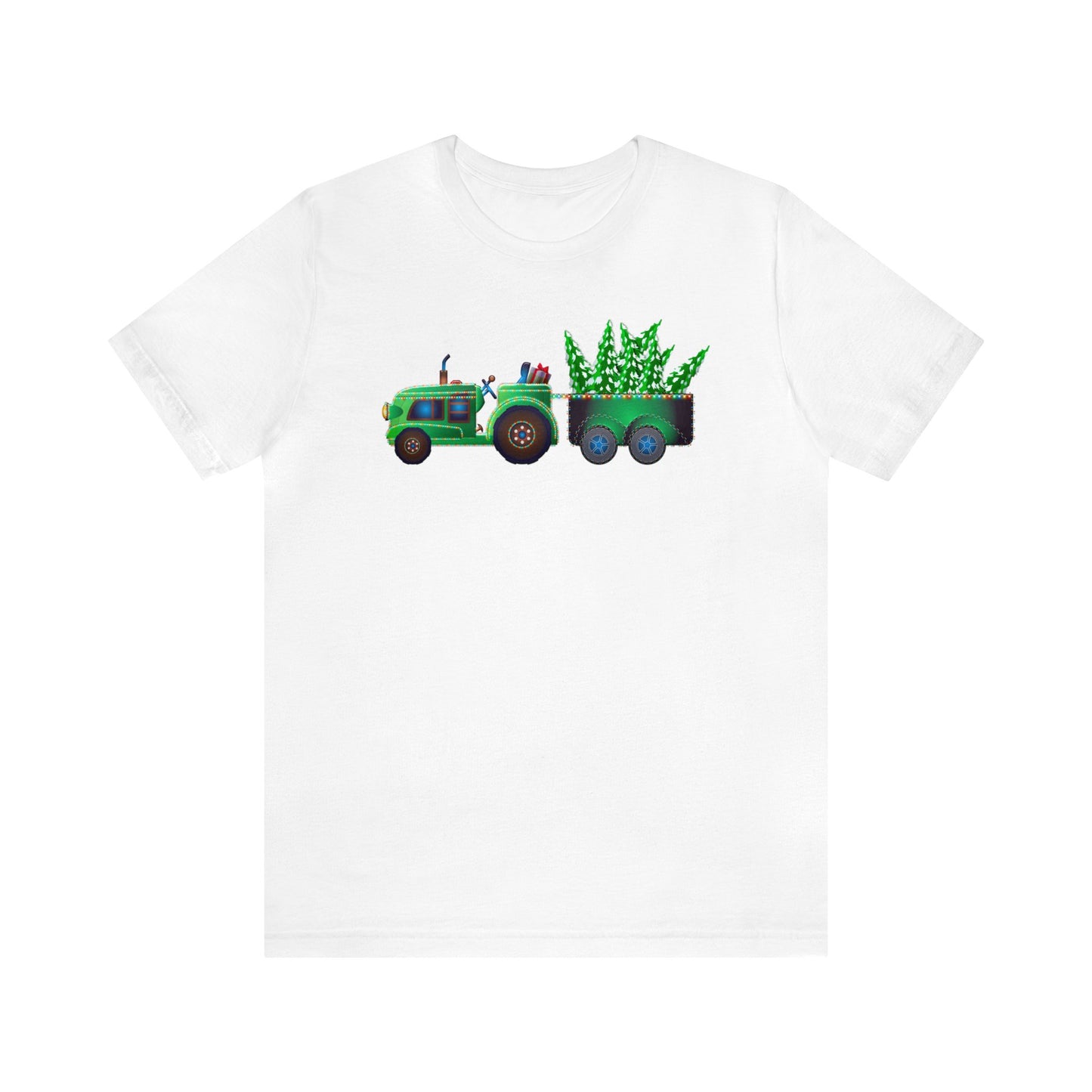 Tractor Pulling Christmas Trees Shirt, Tractor Christmas Shirt, Xmas Shirt, Holiday Shirt, Merry Shirt, Festive Shirt, Merry Christmas Tee