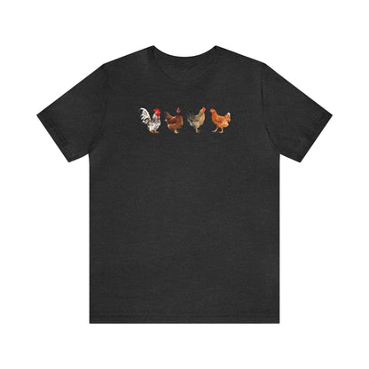 Chicken Shirt, Animal Lover Gift, Gift For Chicken Lover, Animal Shirt, Gift for her, Crazy Chicken Lady Shirt, Farm Animal Shirt for Women