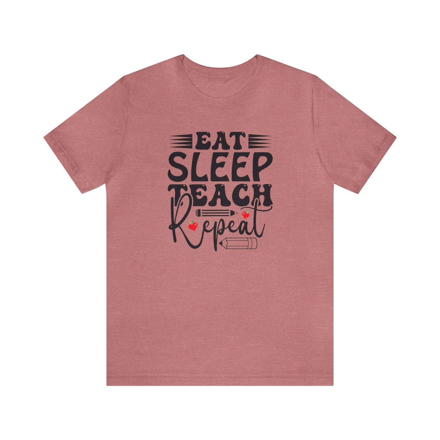 Eat Sleep Teach Repeat Shirt, School Shirt, Teacher Shirt, Back to School, Teacher Gift, Elementary Teach, Kindergarten teacher, Cool Teach