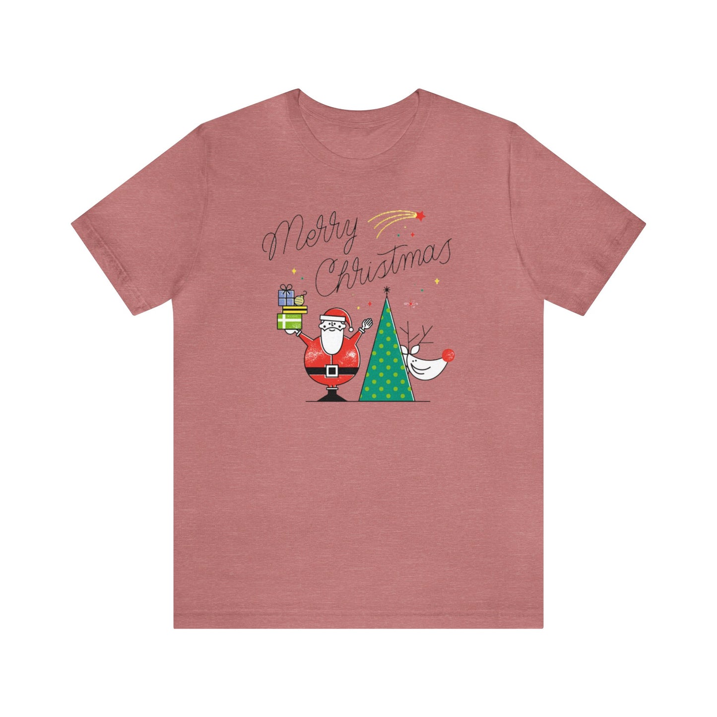 Santa Shirt, Merry Christmas Shirt, Santa Claus Shirt, Rudolph, Christmas Shirt, Xmas Shirt, Holiday Shirt, Merry Shirt, Festive Shirt