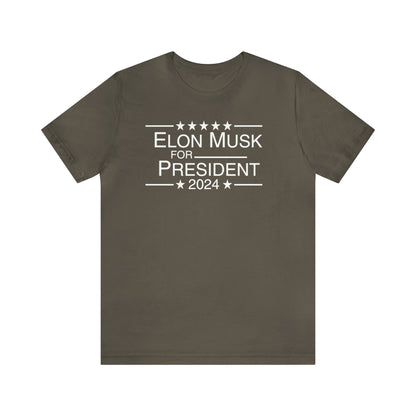 Elon Musk for President, Elon 2024, Musk For President, Elon Shirt, Elon Musk Gift, Musk We Trust, Presidential, Election, Funny Shirt, Musk