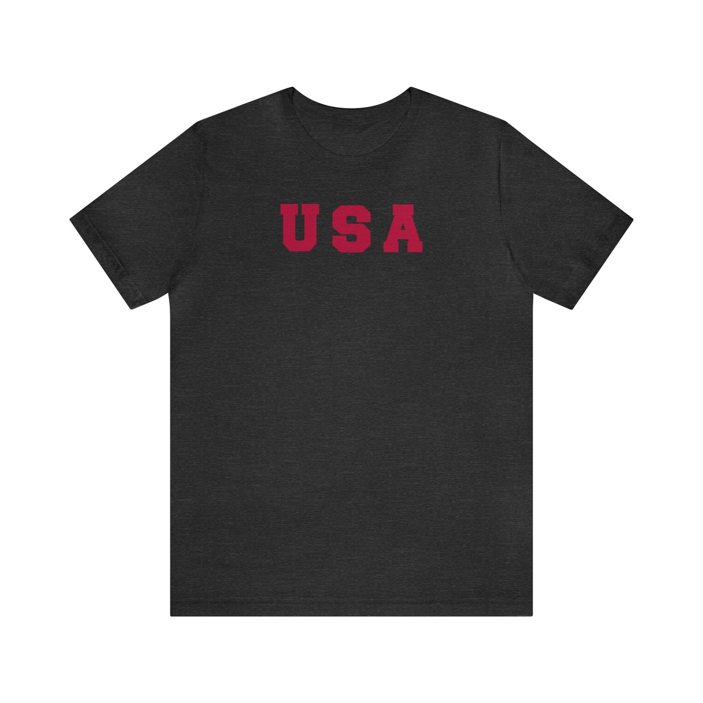 USA Red Shirt, 4th of July Shirt, Patriotic Shirt, Freedom Shirt, United States Shirt, American Flag Shirt, Red USA Letter, America Shirt