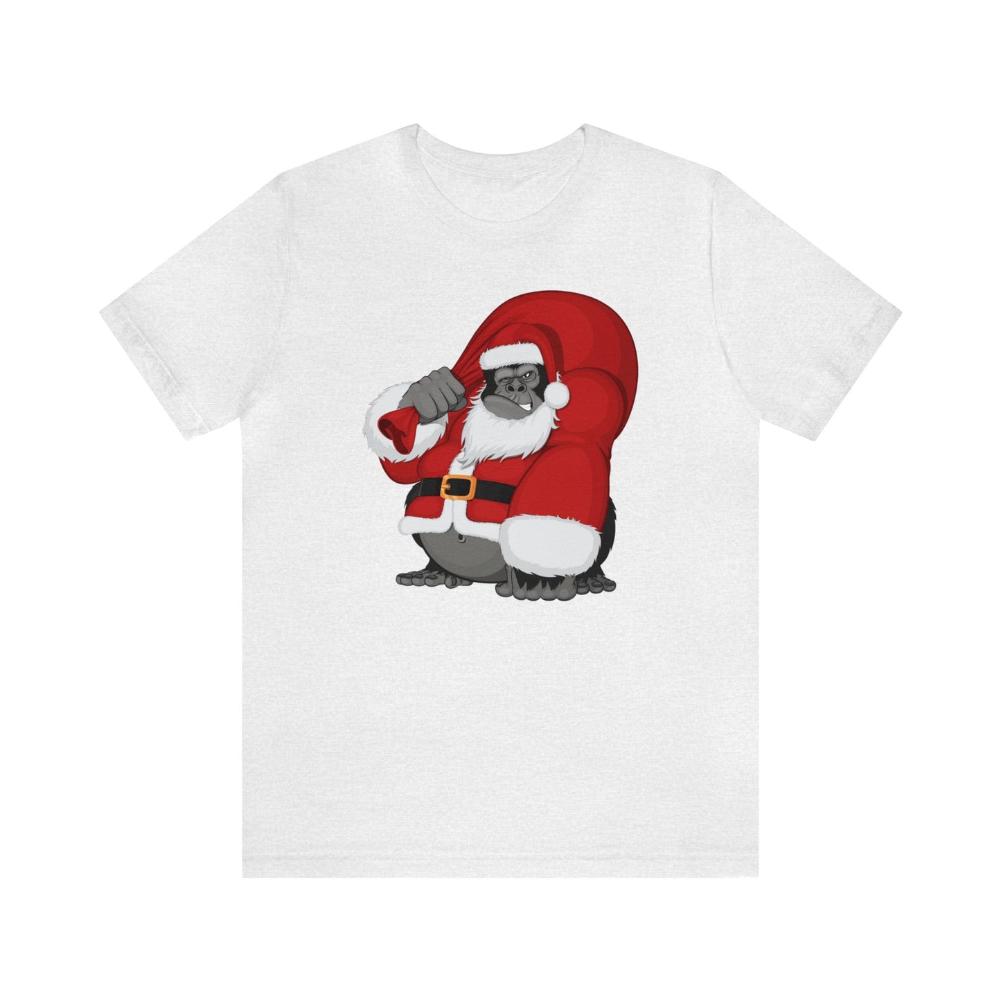 Gorilla Santa Shirt, Santa Claus Shirt, Gorilla Christmas Shirt, Xmas Shirt, Holiday Shirt, Merry Shirt, Festive Shirt, Gorilla T, Christmas