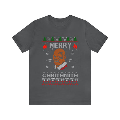 Mike Tyson Merry Chrithmith Ugly Christmast, Holiday Sweater, Xmas, Funny Christmas, Funny Gift, Christmas Shirt, Ugly Sweater, Sweatshirt