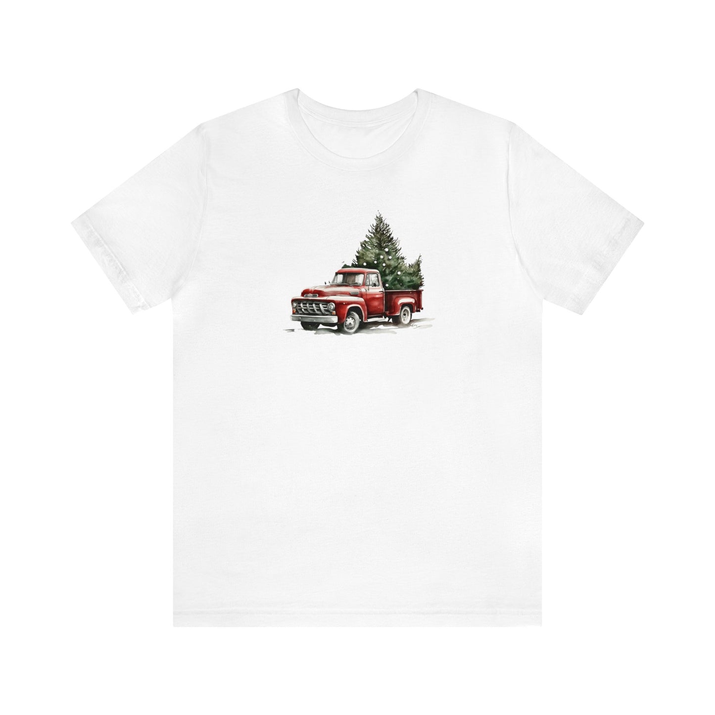 Farm Fresh Christmas Tree Truck Shirt, Vintage Christmas Truck Shirt, Packard Truck Shirt, Xmas Shirt, Holiday Shirt, Merry Shirt, Festive T