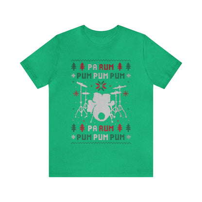 Pa Rum Pum Pum Pum Ugly Christmas Sweater, Drummer Christmas Shirt, Drummer Boy Shirt,Holiday Sweater, Ugly, Xmas, Funny Christmas, Funny T