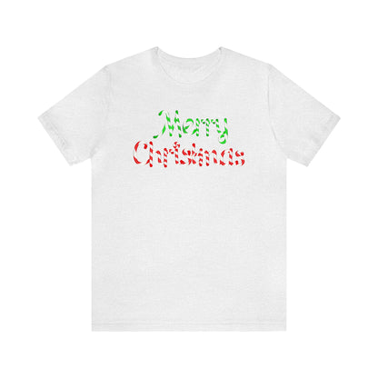 Candy Cane Merry Christmas Shirt, Christmas Shirt, Xmas Shirt, Holiday Shirt, Merry Shirt, Festive Shirt, Merry Christmas T, Christmas Gift