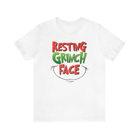 Resting Grinch Face Shirt, Grinch Shirt, Merry Grinchmas, Christmas Shirt, Xmas, Holiday, Funny Christmas, Funny Gift, Christmas Sweatshirt