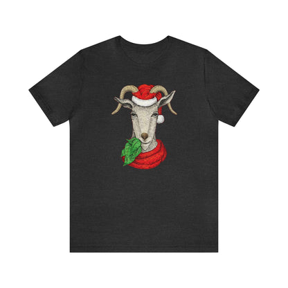 Goat Santa Shirt, Santa Claus Shirt, Christmas Shirt, Xmas Shirt, Holiday Shirt, Merry Shirt, Festive Shirt, Merry Christmas Tee, Goat Lover