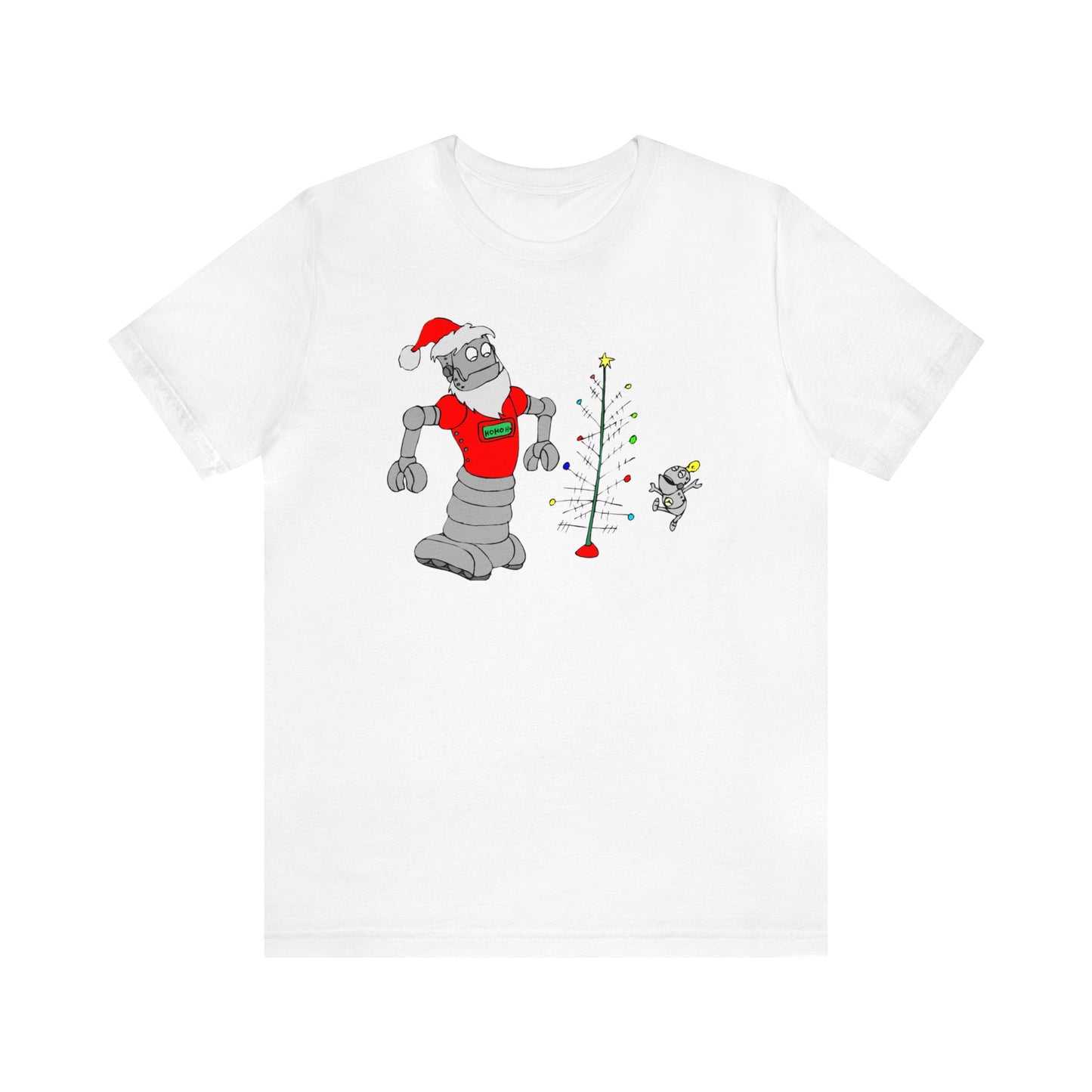 Robot Christmas Shirt, Robot Santa Shirt, Xmas Shirt, Holiday Shirt, Merry Shirt, Festive Shirt, Merry Christmas Tee, Christmas Gift