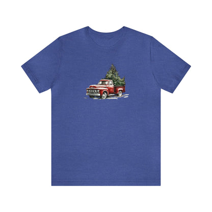 Farm Fresh Christmas Tree Truck Shirt, Vintage Christmas Truck Shirt, Packard Truck Shirt, Xmas Shirt, Holiday Shirt, Merry Shirt, Festive T