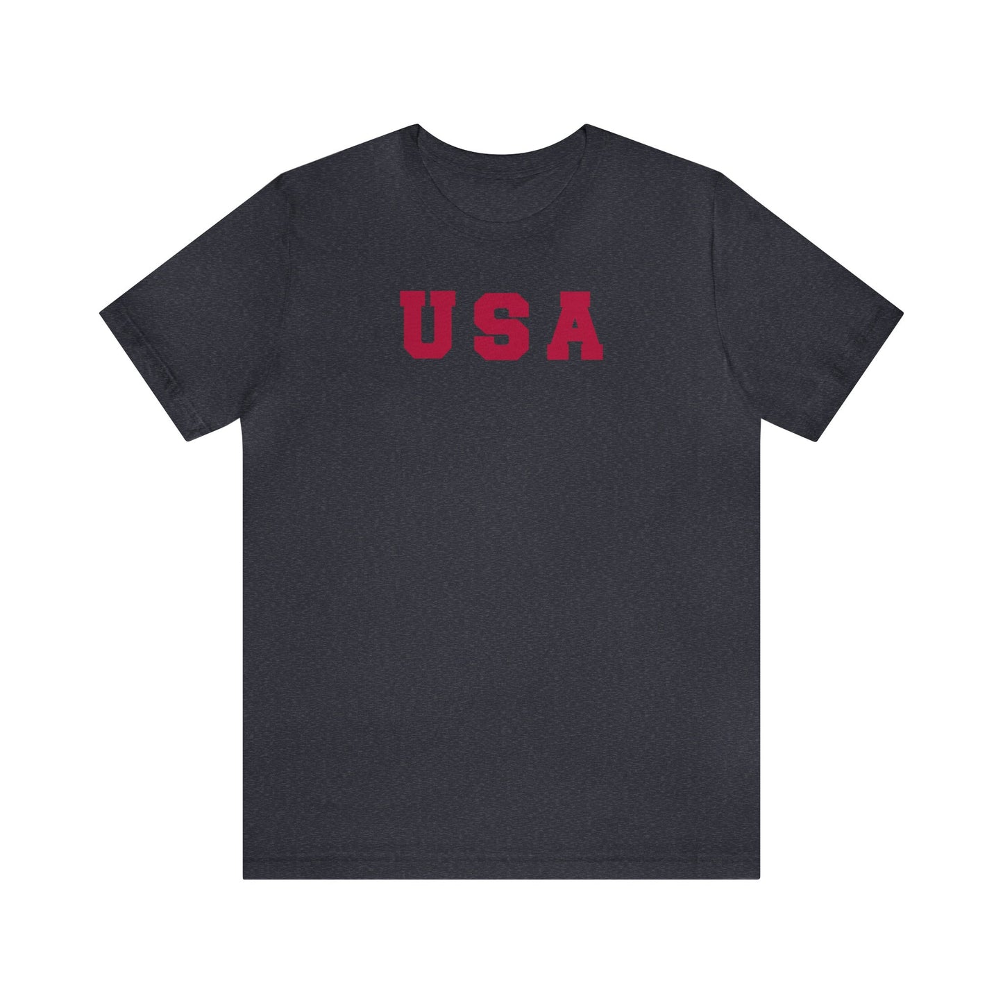 USA Red Shirt, 4th of July Shirt, Patriotic Shirt, Freedom Shirt, United States Shirt, American Flag Shirt, Red USA Letter, America Shirt