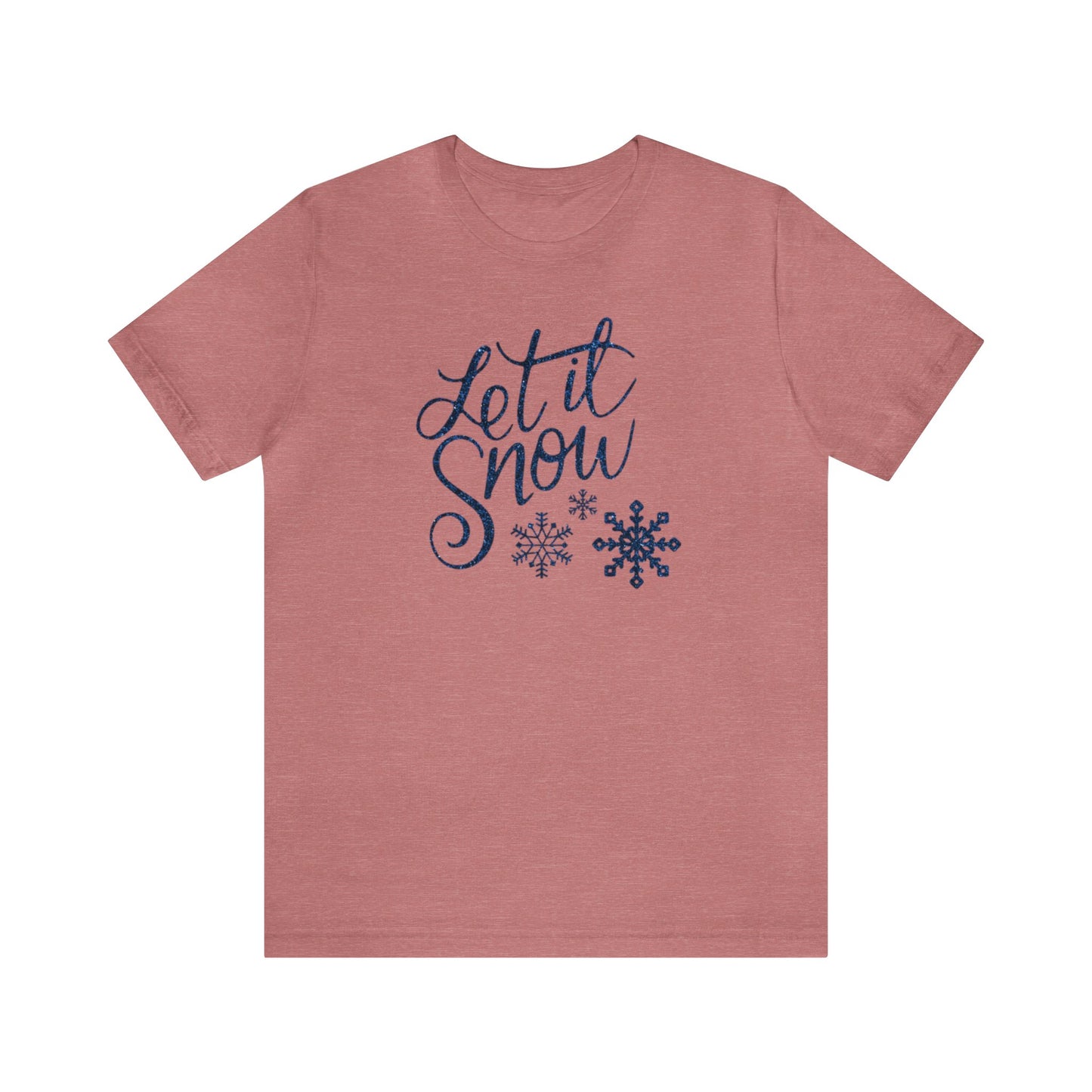 Let It Snow, Christmas Shirt, Christmas Gift, Gift for Her, Let It Snow Shirt, Christmas Sweatshirt, Holiday Gift, Xmas Tee, Holiday Shirt