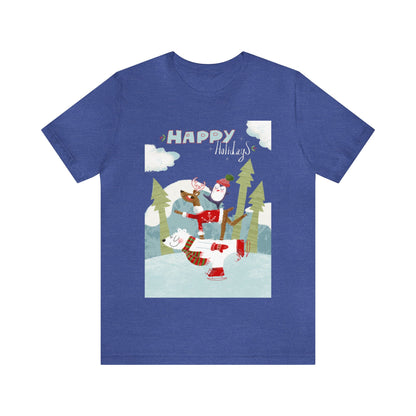 Happy Holidays Shirt, Christmas Shirt, Xmas Shirt, Holiday Shirt, Merry Shirt, Festive Shirt, Merry Christmas Tee, Christmas Gift, Holiday