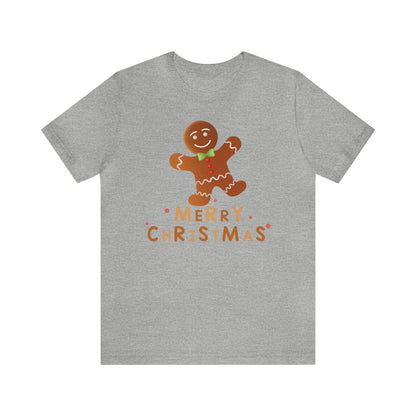 Merry Christmas Ginger Bread Man Shirt, Christmas Shirt, Xmas Shirt, Holiday Shirt, Merry Shirt, Festive Shirt, Ginger Bread Man Shirt