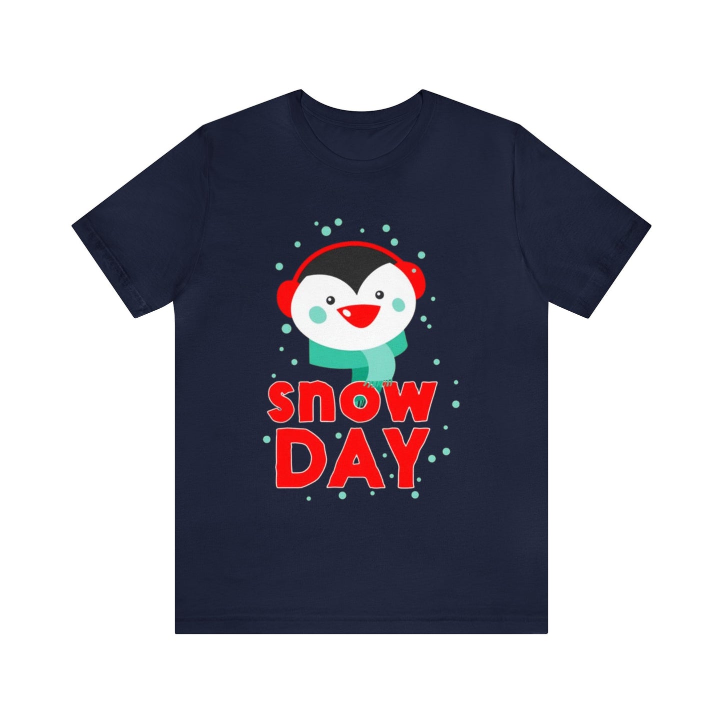 Snow Day Shirt, Penguin Shirt, No School Shirt, Christmas Shirt, Holiday Shirt, Merry Shirt, Festive Shirt, Christmas Gift, Winter Tee