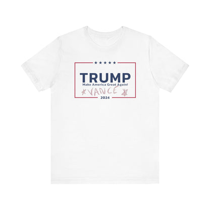 Trump Vance 2024 T Shirt, Vance Drawn with Lipstick, RNC Convention sign, Freedom Shirt, President Shirt, American Shirt, Voting Shirt, MAGA, Trump Election Tee, Donald Trump,