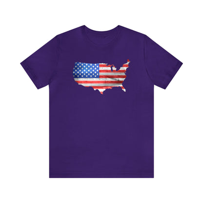 American Flag USA Shirt, Red, White and Blue, 4th of July Shirt, Patriotic Shirt, USA Shirt, Freedom Shirt, United States Country Shirt