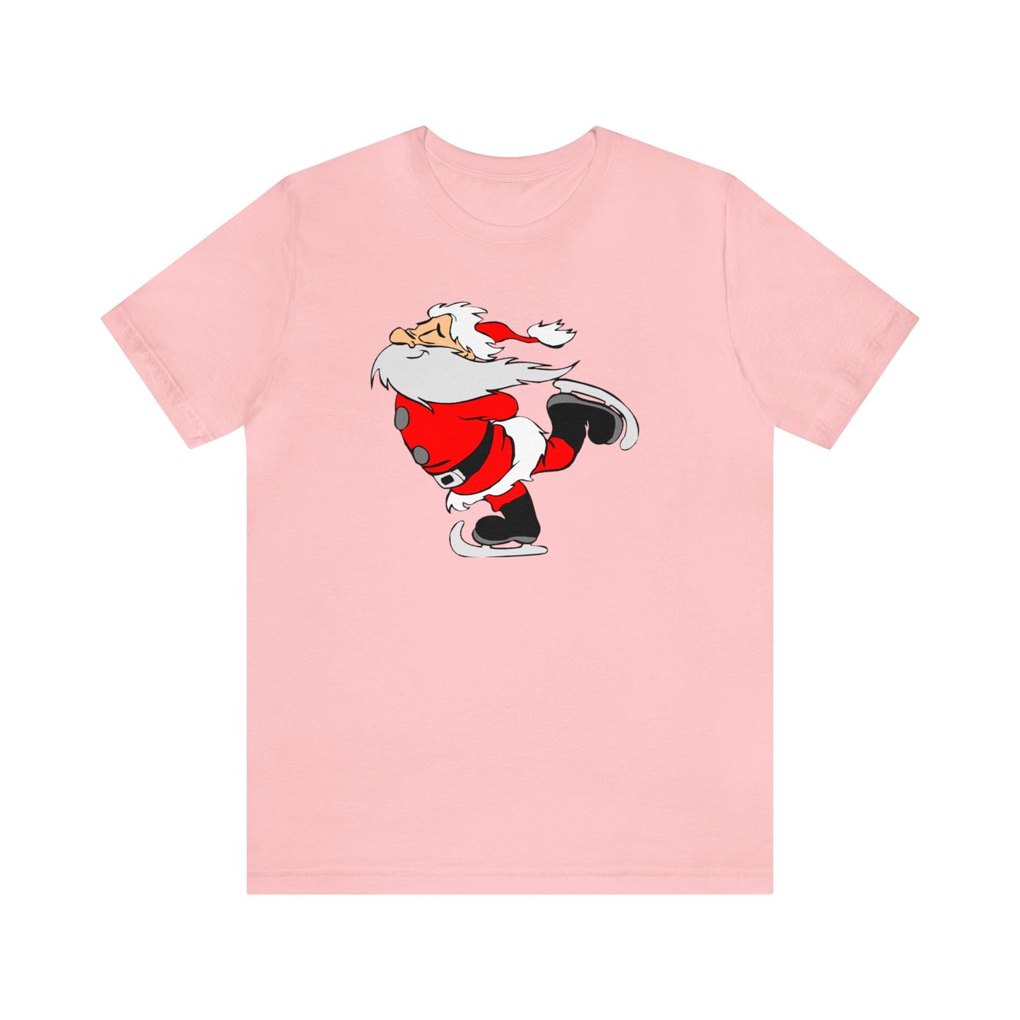 Ice Skating Santa Shirt, Santa Claus Shirt, Christmas Shirt, Xmas Shirt, Holiday Shirt, Merry Shirt, Festive Shirt, Merry Christmas Tee