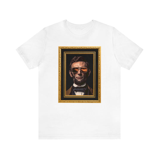Abraham Lincoln with Aviators, Abe Lincoln Shirt, Patriotic Shirt, 4th of July Shirt, Freedom Shirt, President Shirt, American Shirt, Abe T