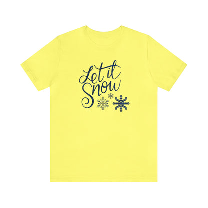 Let It Snow, Christmas Shirt, Christmas Gift, Gift for Her, Let It Snow Shirt, Christmas Sweatshirt, Holiday Gift, Xmas Tee, Holiday Shirt