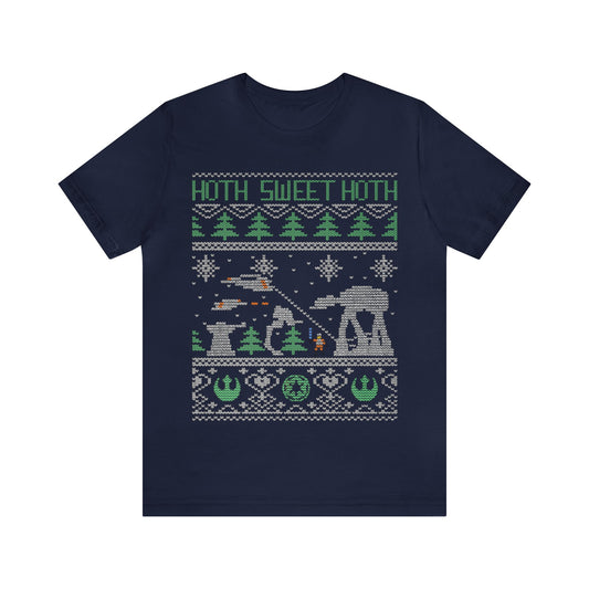 Hoth Sweet Hoth Ugly Christmas Sweater, Star Wars Christmas Sweater, Holiday, Ugly, Xmas, Funny Christmas, Funny Gift, Christmas Tee, Empire