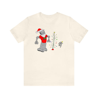 Robot Christmas Shirt, Robot Santa Shirt, Xmas Shirt, Holiday Shirt, Merry Shirt, Festive Shirt, Merry Christmas Tee, Christmas Gift