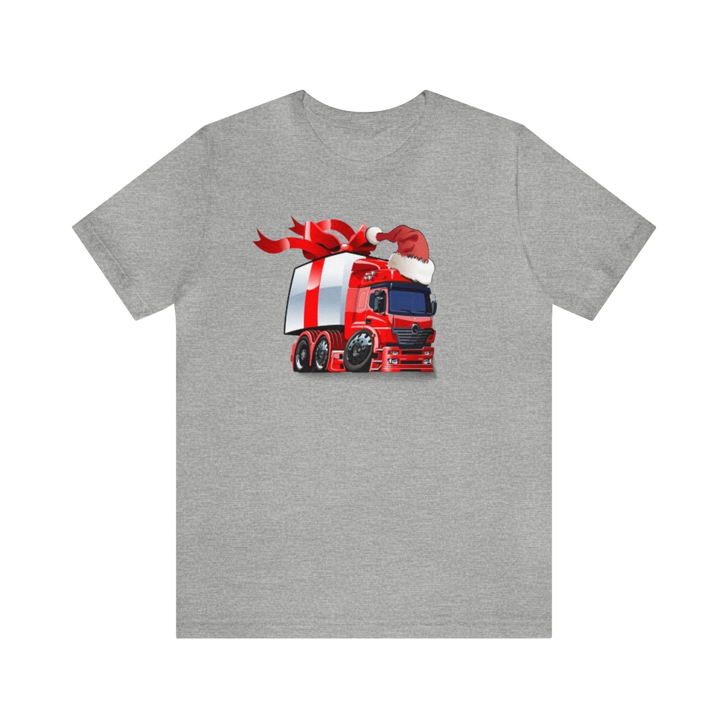 Giant Present Delivery Truck Shirt, Big Present Shirt, Semi Truck Shirt, Christmas Shirt, Xmas Shirt, Holiday Shirt, Merry Shirt, Festive T