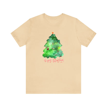 Happy Christmas Tree Shirt, Christmas Shirt, Xmas Shirt, Holiday Shirt, Merry Shirt, Festive Shirt, Merry Christmas Tee, Christmas Gift