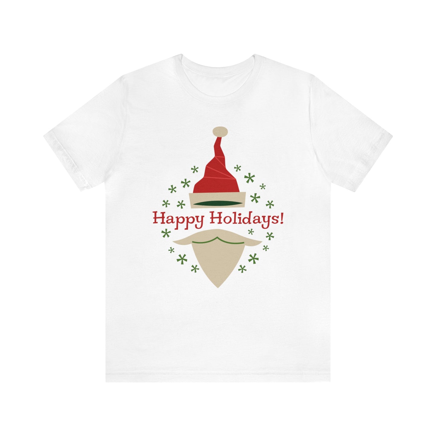 Happy Holidays Santa Shirt, Santa Claus Shirt, Christmas Shirt, Xmas Shirt, Holiday Shirt, Merry Shirt, Festive Shirt, Merry Christmas Tee