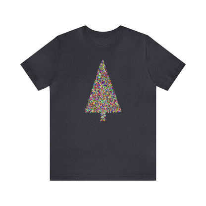 Multi Colored Christmas Tree Shirt, Christmas Shirt, Xmas Shirt, Holiday Shirt, Merry Shirt, Festive Shirt, Merry Christmas Tee, Christmas