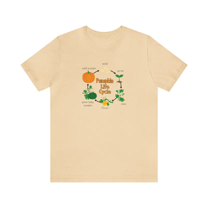 Pumpkin Life Cycle Shirt, Fall Pumpkin Shirt, Cute Fall Shirt, Thanksgiving Shirt, Shirt for Women, Teacher Fall Shirt, Autumn Shirt, Fall T