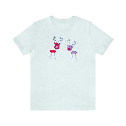 Reindeer shirt, Christmas Shirt, Xmas Shirt, Holiday Shirt, Merry Shirt, Festive Shirt, Merry Christmas Tee, Christmas Gift, Holiday Gift