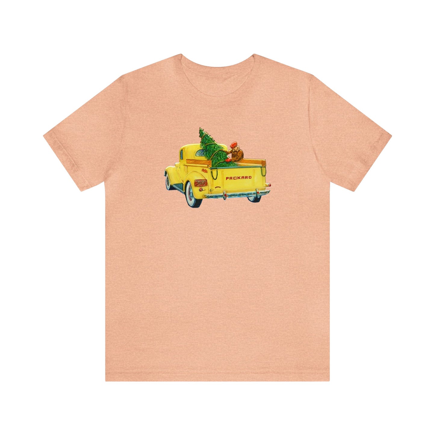 Farm Fresh Christmas Tree Truck Shirt, Vintage Christmas Truck Shirt, Packard Truck Shirt, Xmas Shirt, Holiday Shirt, Merry Shirt, Festive T