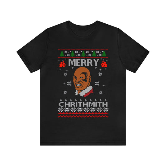 Mike Tyson Merry Chrithmith Ugly Christmast, Holiday Sweater, Xmas, Funny Christmas, Funny Gift, Christmas Shirt, Ugly Sweater, Sweatshirt