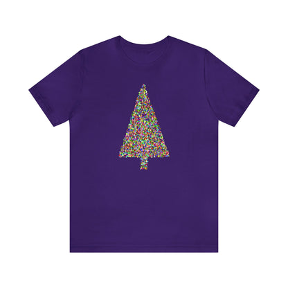 Multi Colored Christmas Tree Shirt, Christmas Shirt, Xmas Shirt, Holiday Shirt, Merry Shirt, Festive Shirt, Merry Christmas Tee, Christmas