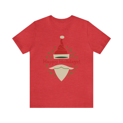 Happy Holidays Santa Shirt, Santa Claus Shirt, Christmas Shirt, Xmas Shirt, Holiday Shirt, Merry Shirt, Festive Shirt, Merry Christmas Tee