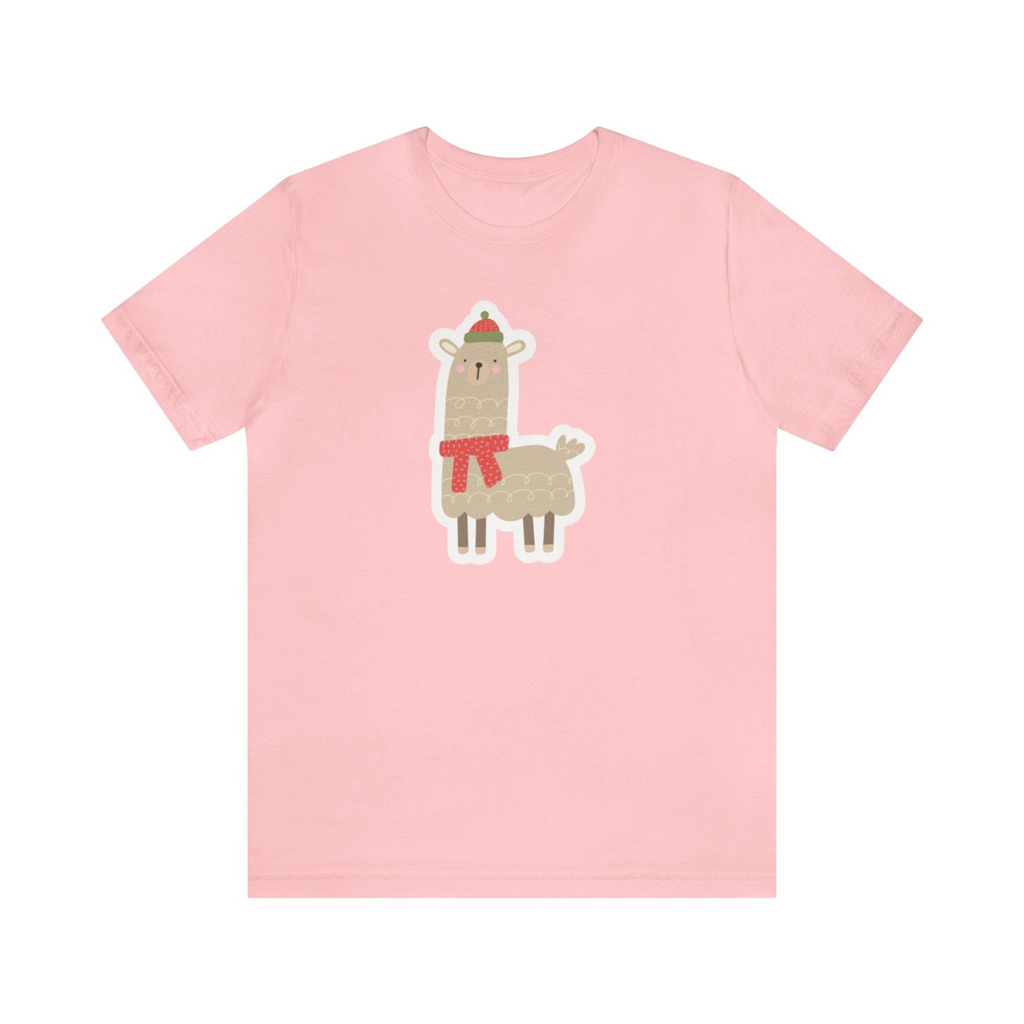 Llama Wearing a Scarf Shirt, Llama shirt, Llama Christmas Shirt, Xmas Shirt, Holiday Shirt, Merry Shirt, Festive Shirt, Merry Christmas T