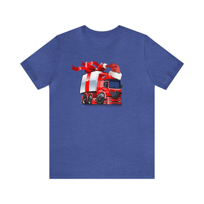 Giant Present Delivery Truck Shirt, Big Present Shirt, Semi Truck Shirt, Christmas Shirt, Xmas Shirt, Holiday Shirt, Merry Shirt, Festive T