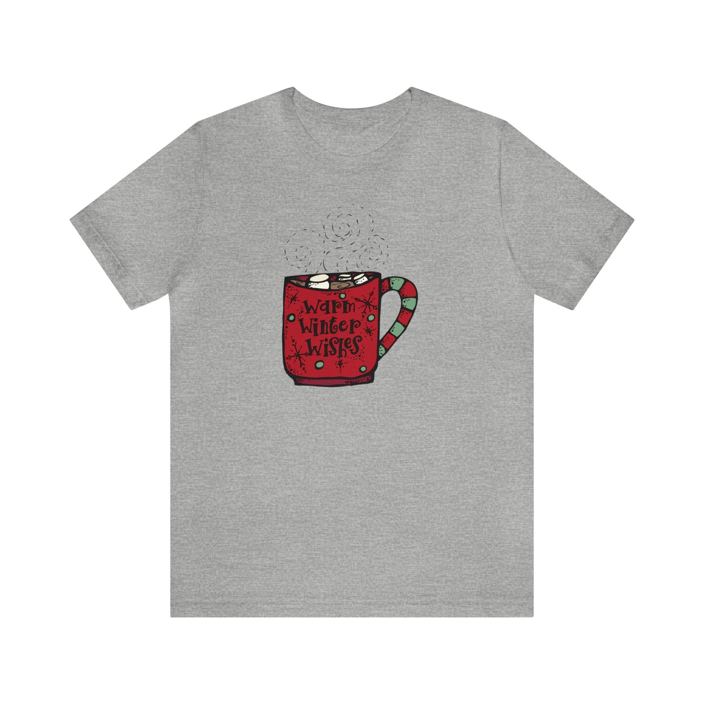 Warm Winter Wishes Shirt, Christmas Shirt, Xmas Shirt, Holiday Shirt, Merry Shirt, Festive Shirt, Merry Christmas Tee, Hot Cocoa Shirt