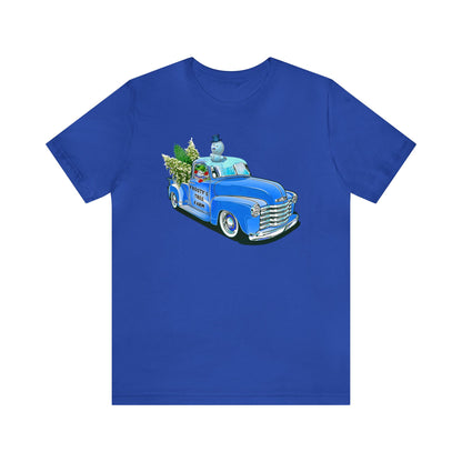 Frosty's Tree Farm Truck Shirt, Farm Fresh Christmas Tree Truck Shirt, Vintage Christmas Truck Shirt, Packard Truck Shirt, Frosty Snowman T