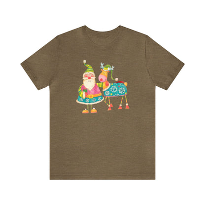 Santa Shirt, Santa Claus Shirt, Christmas Shirt, Xmas Shirt, Holiday Shirt, Merry Shirt, Festive Shirt, Merry Christmas Tee, Christmas Gift